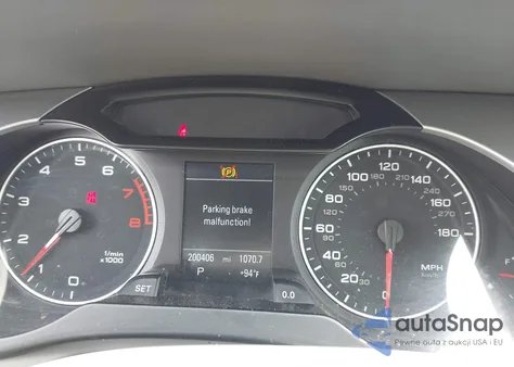 2011 Audi A4 2.0T Premium from USA, damaged, VIN WAUFFAFL9BN045134